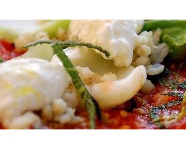 Gerstensalat mit Pak Choi und frittiertem Salbei