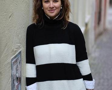 OUTFIT: OVERSIZED STRIPES