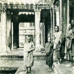 Buddhistische Mönche Angkor Wat 1907