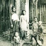Pilger im Angkor Wat 1907