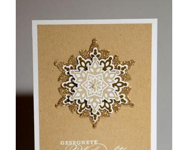 Weihnachtskarte Festive Flurry