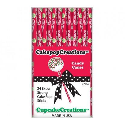 Cake Pop Stiele Candy Canes von Cupcake Creations