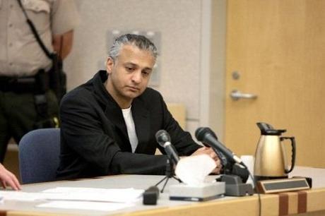 VISTA, CA - DECEMBER 16: Actor Shelley Malil was sentenced to 12 years to life in prison for stabbing his girlfriend Kendra Beebe on December 16, 2010 in Vista, California. (Photo by Jerod Harris/Getty Images)