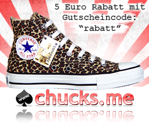5 Euro Rabatt bei www.CHUCKS.me