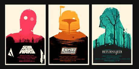 Schönes Star Wars Poster Design