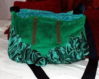 Green Glamour  Bag
