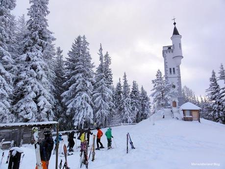 Aussichtswarte auf der Bürgeralpe - Skisaison Opening