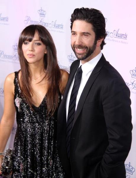 Nov. 10, 2010 - New York, New York, U.S. - November 10, 2010, Actor DAVID SCHWIMMER and his wife ZOE BUCKMAN attend the 2010 Princess Grace Awards Gala held at Cipriani 42nd Street. © Red Carpet Pictures