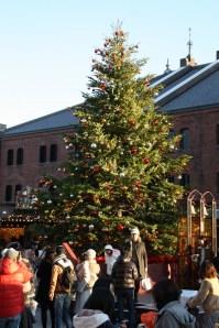 Weihnachtsbaum in Yokohama