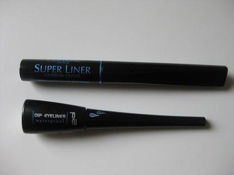 L'Oreal Super Liner vs. p2 Dip Liner