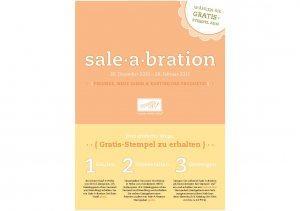 JANUAR UND FEBRUAR – SALE-A-BRATION ZEIT !