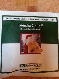 Tee Blog Nr. 1  Sencha Claus
