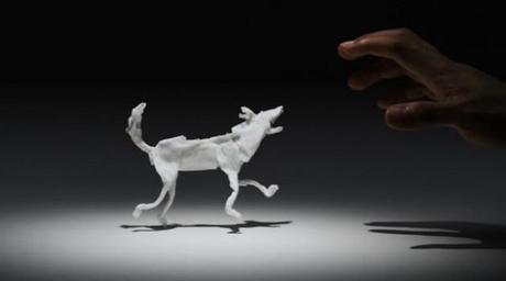 Kunst aus Taschentücher   Stop Motion Film der Firma Nepia