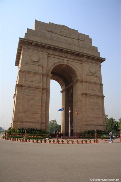 Delhi - India Gate (Rückseite)