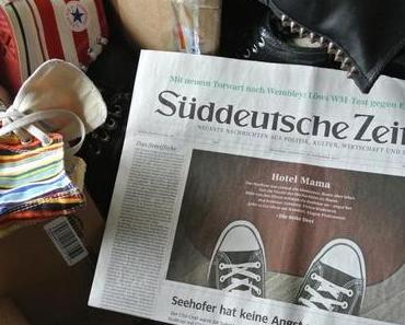 #Converse Chucks Titel auf der Süddeutschen Zeitung