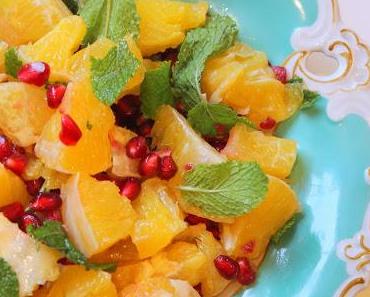 Orangensalat orientalisch