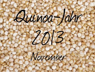 Mein Quinoa-Jahr 2013: November-Rezept