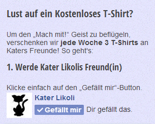 LIKOLI, wenn Kater schwarz dann T Shirt gut, Dein Likoli Shirt du wirst begeistert sein.