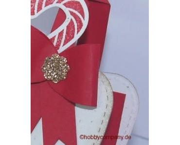 Weihnachtstüte mit dem Stempelset Wunschzettel