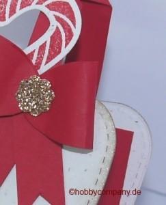 Weihnachtstüte mit Stempelset Wunschzettel