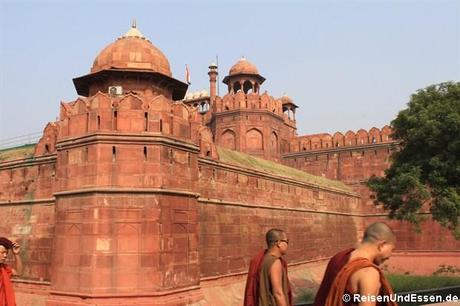 Rotes Fort in Old Delhi