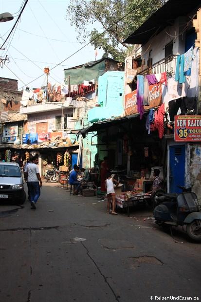 Seitenstrasse in Old Delhi