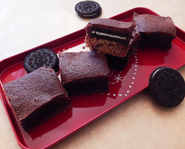 Slutty Oreo Brownies
