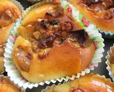 Apfel-Walnuss-Karamell Muffins
