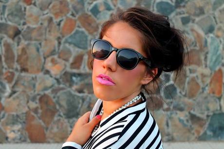 Outfit: The Zebra Blouse