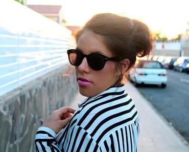 Outfit: The Zebra Blouse