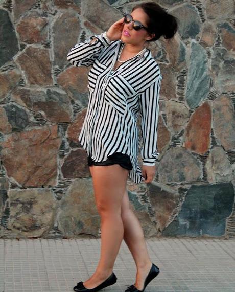 Outfit: The Zebra Blouse