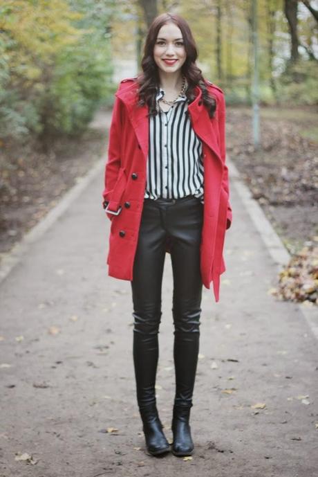 OOTD: Red Coat + 24 Days of Christmas Blogging!
