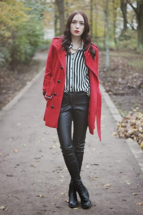 OOTD: Red Coat + 24 Days of Christmas Blogging!