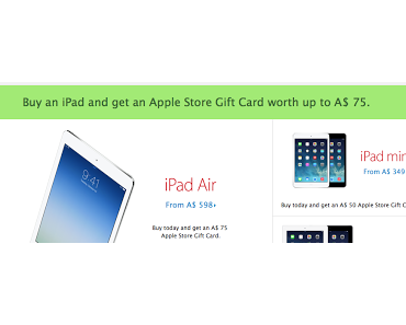 Was Apple dieses Jahr zum Black Friday anbietet...