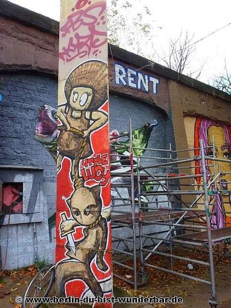 streetart, berlin, kunst, graffiti, street art, mural, wandbild, el bocho, little lucy