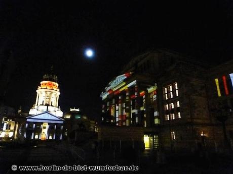 fetival of lights, berlin, illumination, 2013, bebelplatz, Gendarmenmarkt, Ostbahnhof, Vivantes, Oberbaumbrücke, beleuchtet, lichterglanz, berlin leuchtet