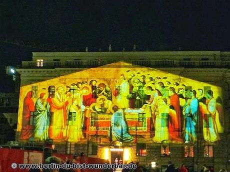 fetival of lights, berlin, illumination, 2013, bebelplatz, Gendarmenmarkt, Ostbahnhof, Vivantes, Oberbaumbrücke, beleuchtet, lichterglanz, berlin leuchtet