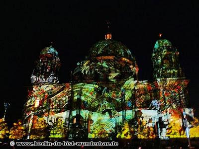 fetival of lights, berlin, illumination, 2013, berliner dom, alexanderplatz, fernsehturm, beleuchtet, lichterglanz, berlin leuchtet