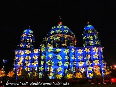 fetival of lights, berlin, illumination, 2013, berliner dom, alexanderplatz, fernsehturm, beleuchtet, lichterglanz, berlin leuchtet