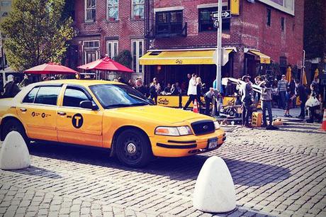 New York November 2013 Filmset Taxi