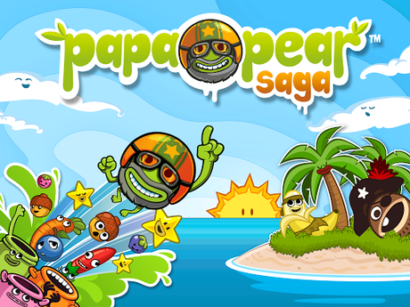 Papa Pear Saga – Ein Flipper stand bei diesem witzigen Spiel Pate