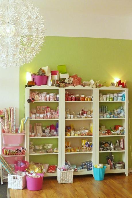 Julie's Cakes - der Laden von innen