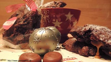 [Weihnachtsgeschenke Homemade With Love] Gefüllte Schoko-Cookies