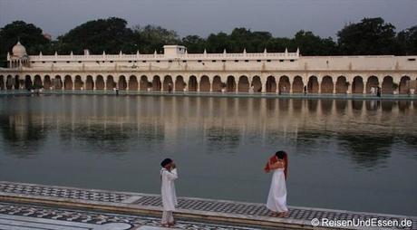 Unser Fotoshooting im Sikh-Tempel