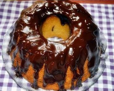 Ein Geburtstagskuchen der Extraklasse: Schoko-Karamell-Gugl für Philipp