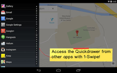 Action Launcher – Schneller Zugriff auf alle Apps und Widgets direkt über den Homescreen