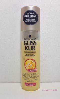 Schwarzkopf Gliss Kur Hair Repair Oil Nutritive Express-Repair-Spülung