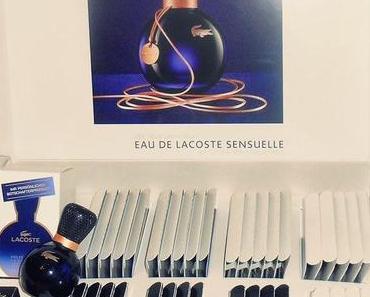 Preview - Lacoste " Eau de Lacoste Sensuelle " - Teste mit Femi