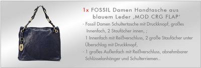 Ledertasche von Fossil