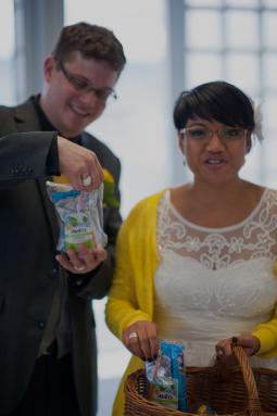 Unsere Hochzeit Teil XXIII: Trinkpäckchen und Erdnüsse statt Sektempfang